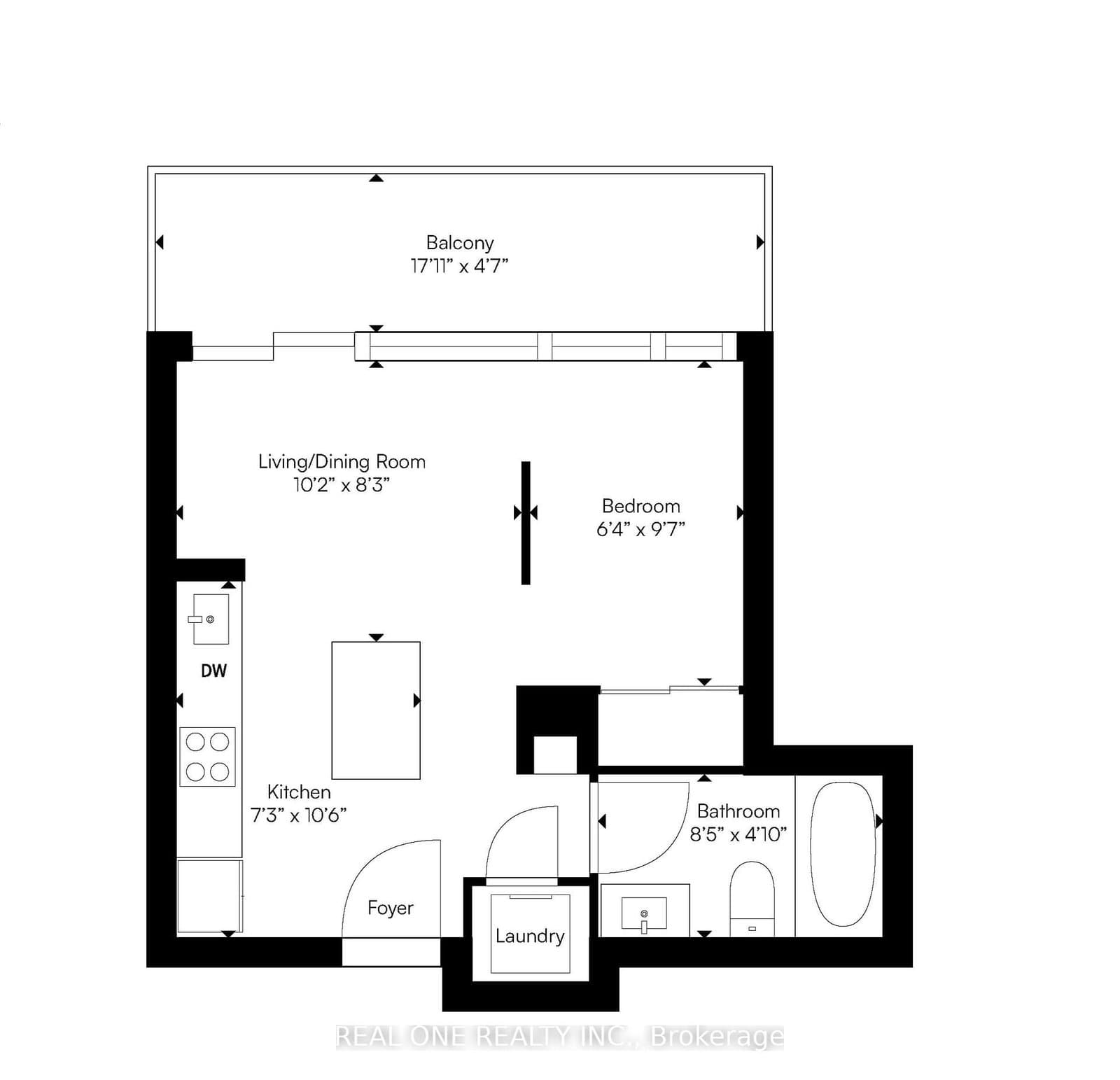 50 Charles Street E, Unit 3704