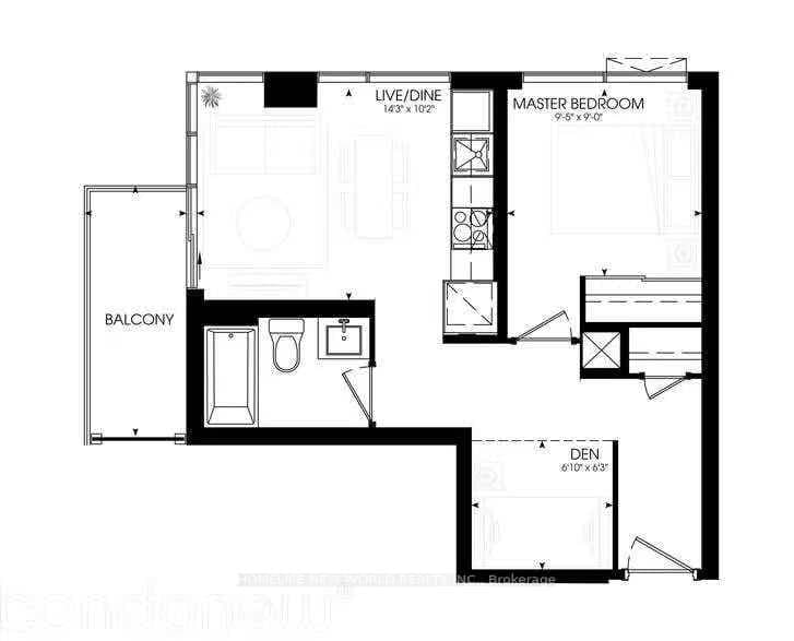 280 Dundas Street W, Unit 1902