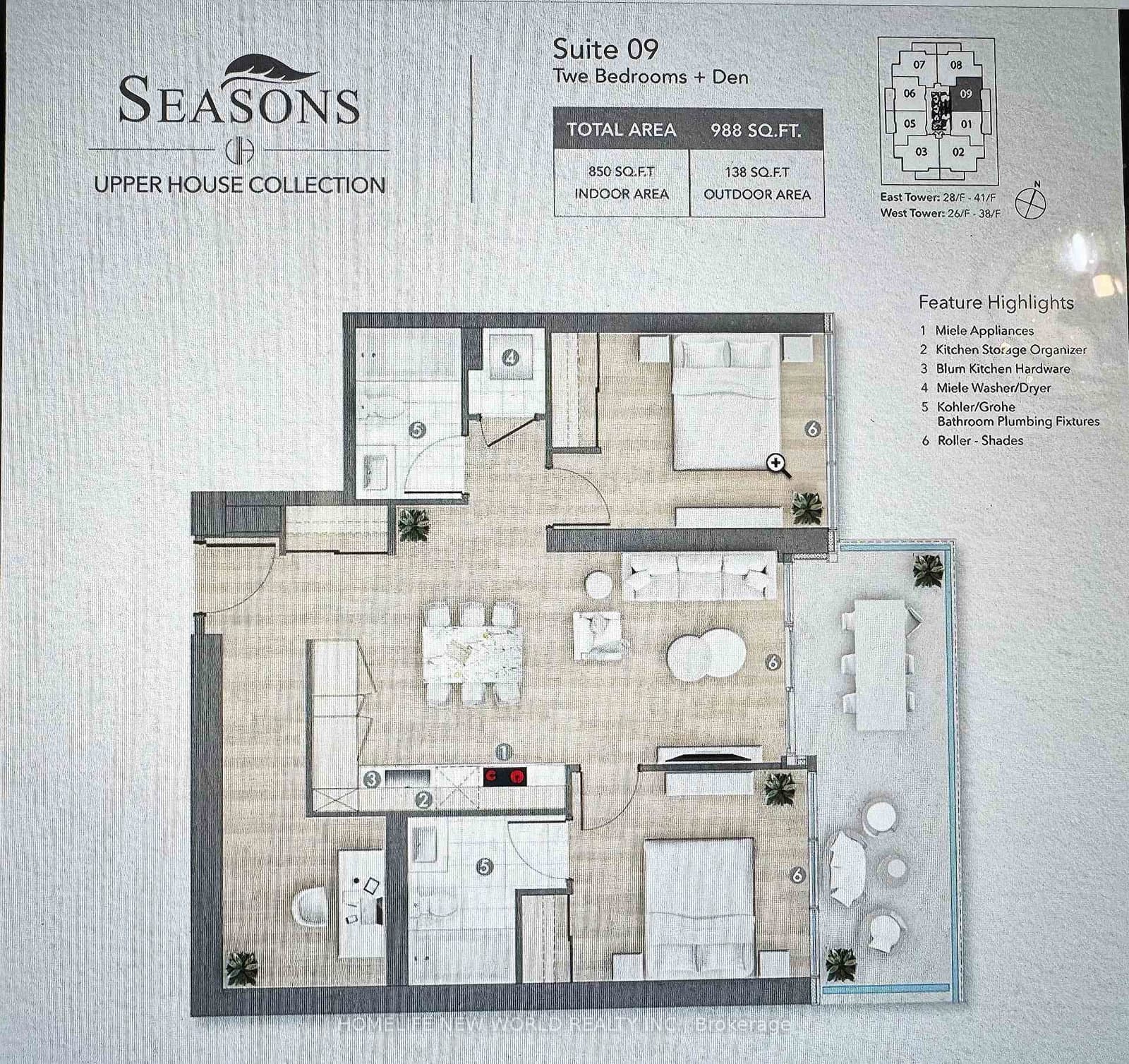 95 Mcmahon Drive, Unit 3609