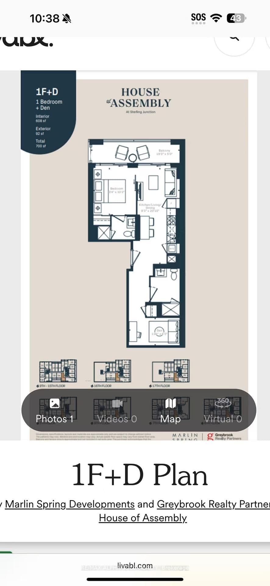 181 Sterling Road, Unit LPH03