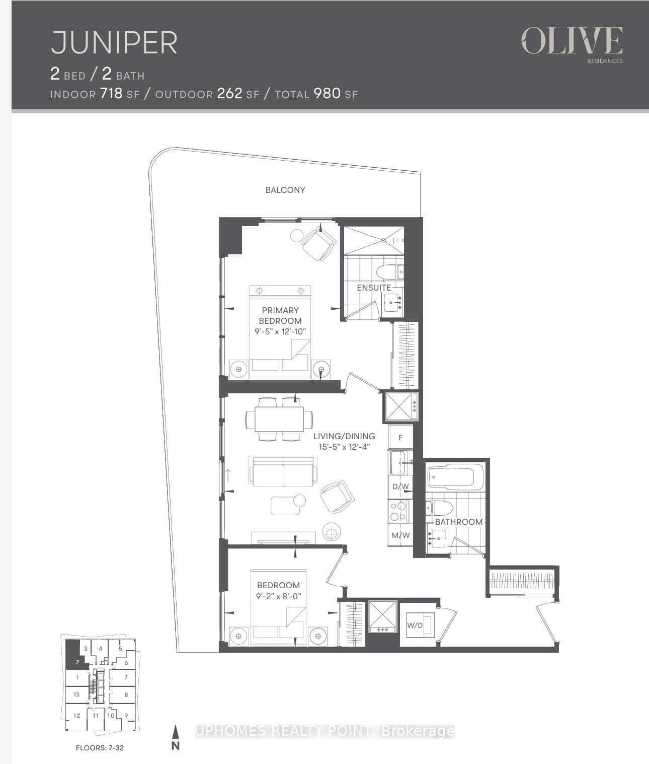 36 Olive Avenue, Unit 1502