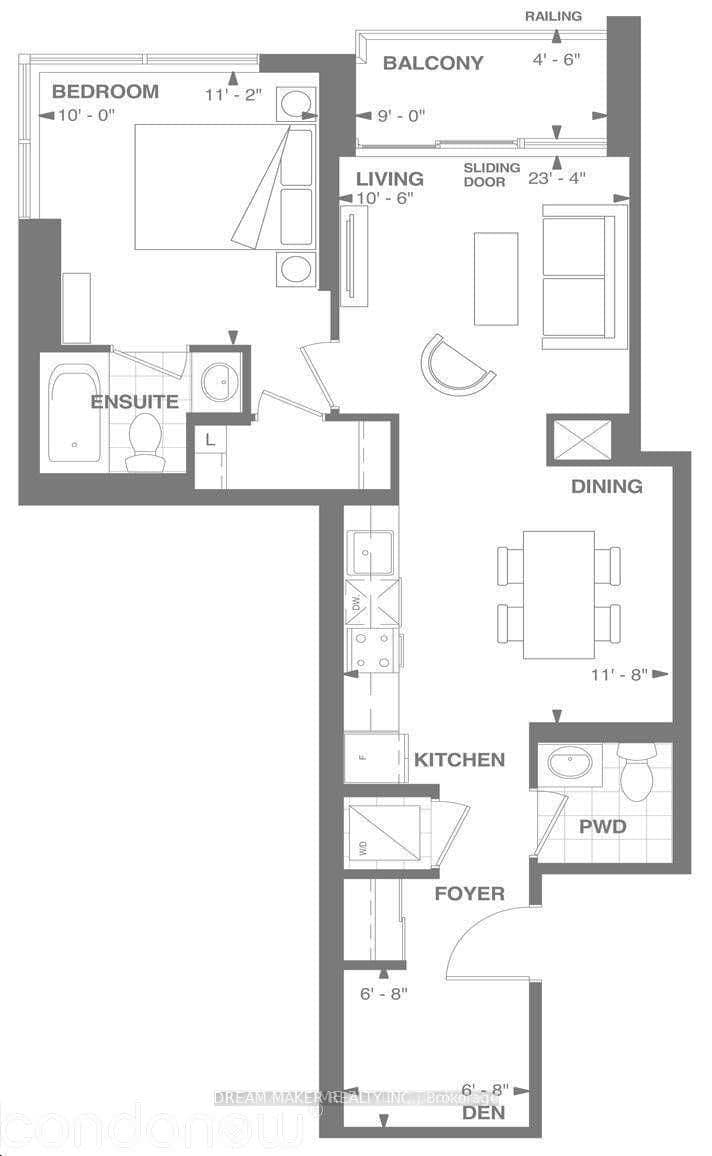 460 Adelaide Street E, Unit 820
