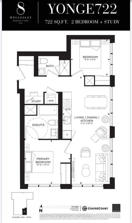#3112 - 8 Wellesley Street W