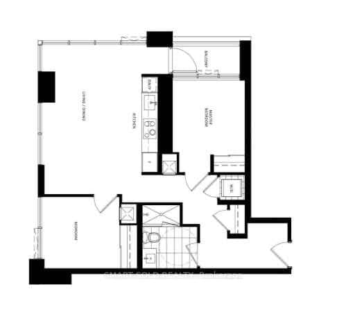 #702 - 609 Sherbourne Street