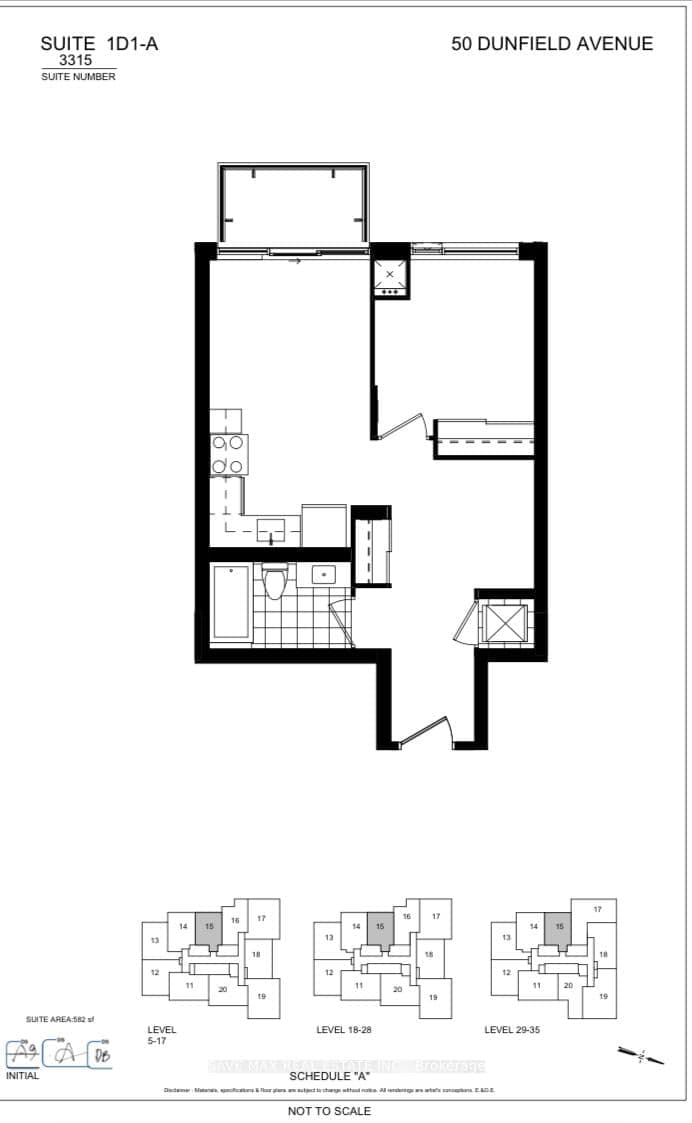 50 Dunfield Avenue, Unit 3315