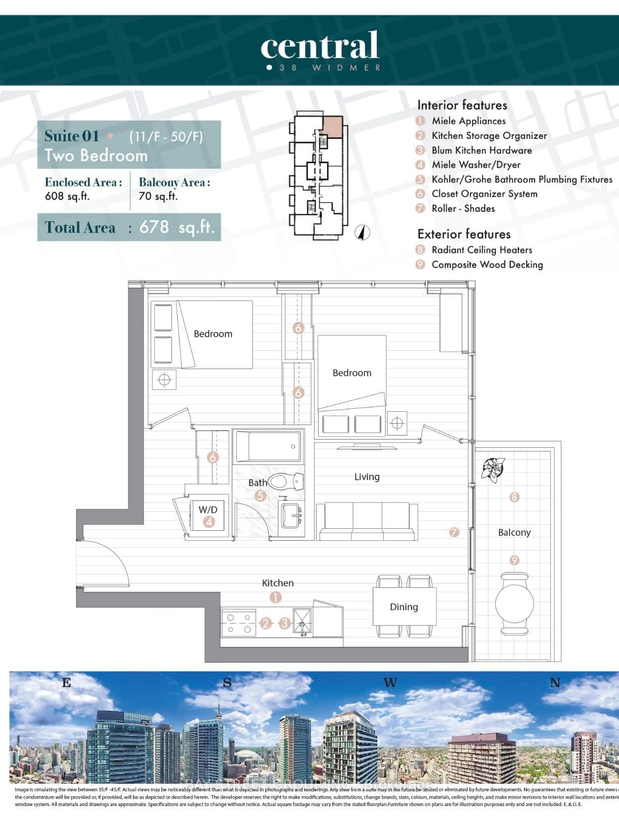 38 Widmer Street, Unit 4601