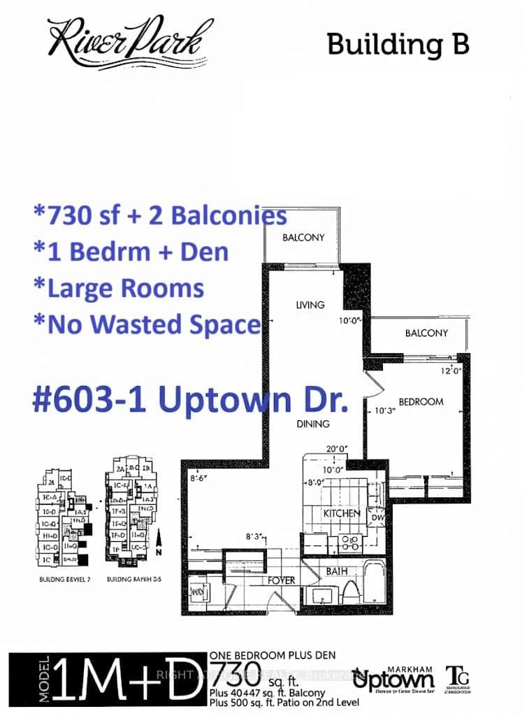 #603 - 1 Uptown Drive