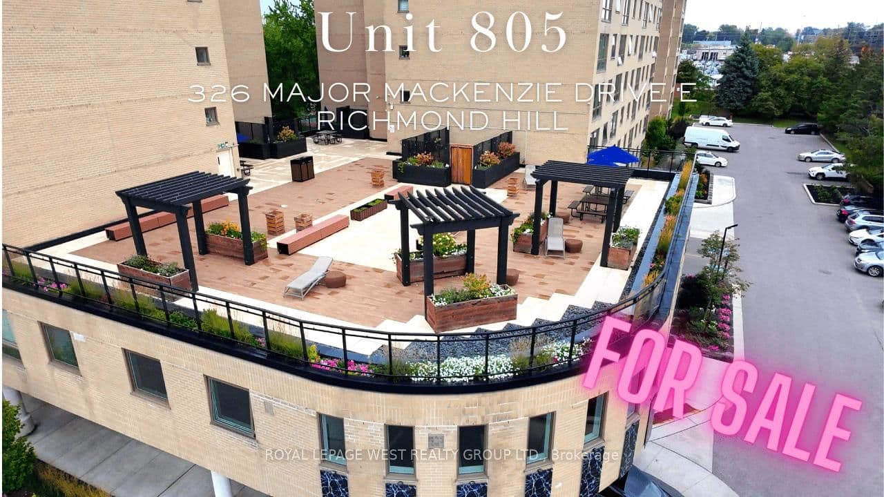 #805 - 326 Major Mackenzie Drive E