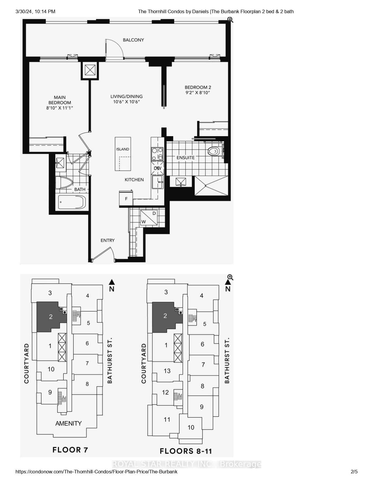 7950 Bathurst Street, Unit B-2002