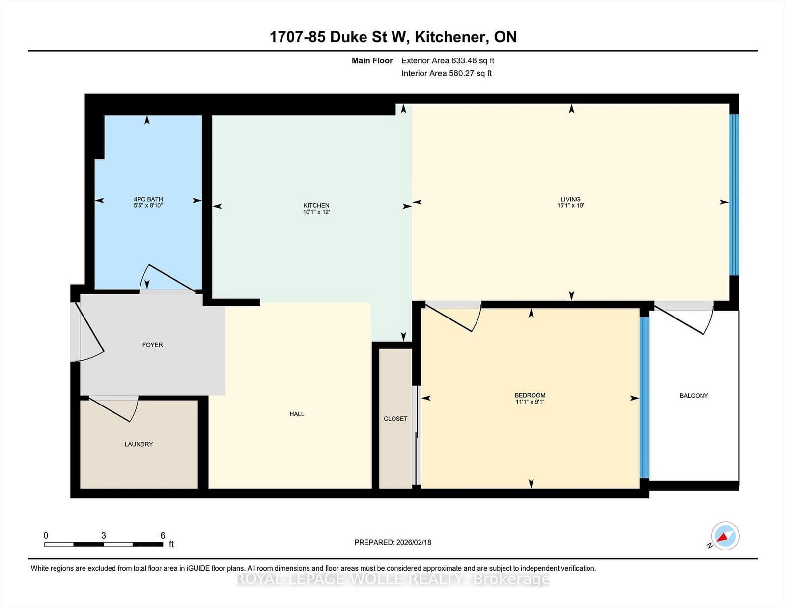 #1707 - 85 Duke Street W