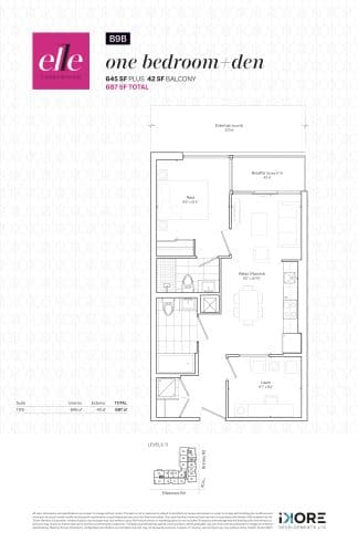 B9B floor plan