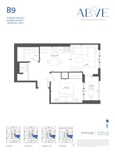 B9 (Tower) floor plan
