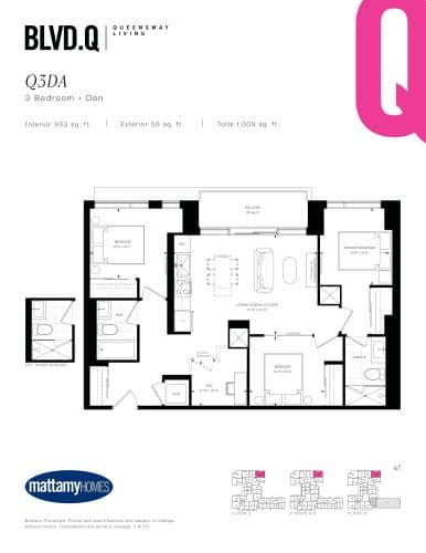 Q3DA floor plan