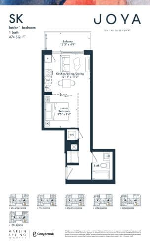 SK floor plan