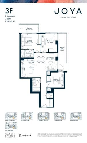 3F floor plan