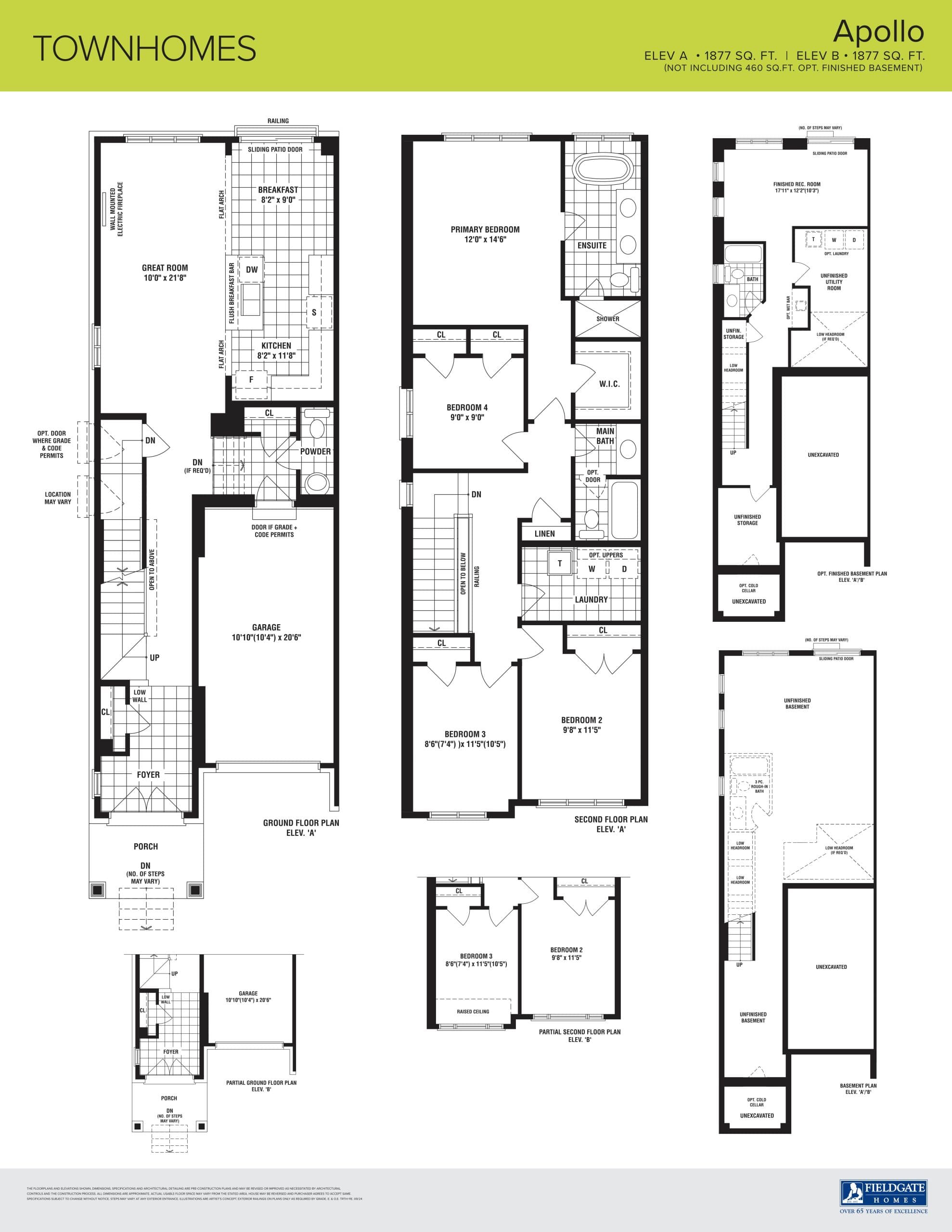 Apollo Floor Plan at Dreamscape - 1877 sq.ft