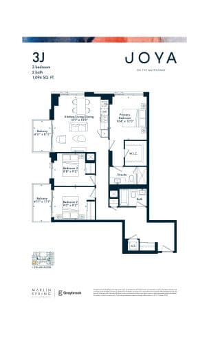 3J floor plan