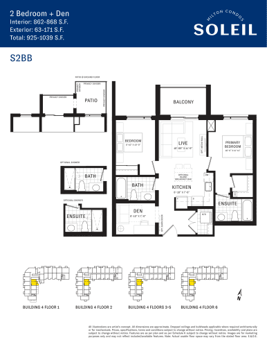 S2BB floor plan