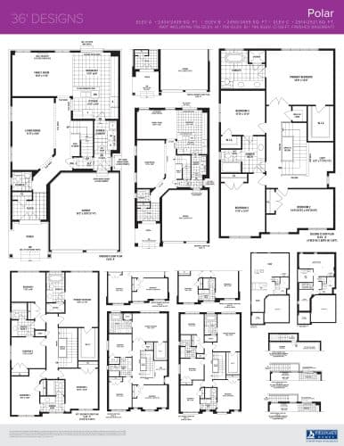 Polar floor plan