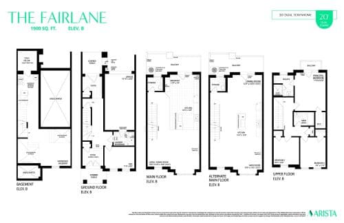 The Fairlane floor plan