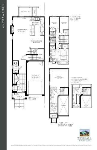Lot 23R — Crawford A floor plan