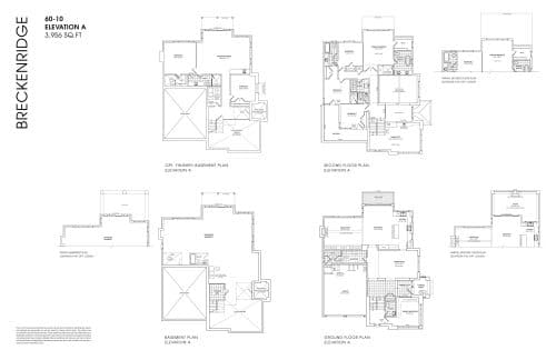 Breckenridge 60-10 Elevation A floor plan