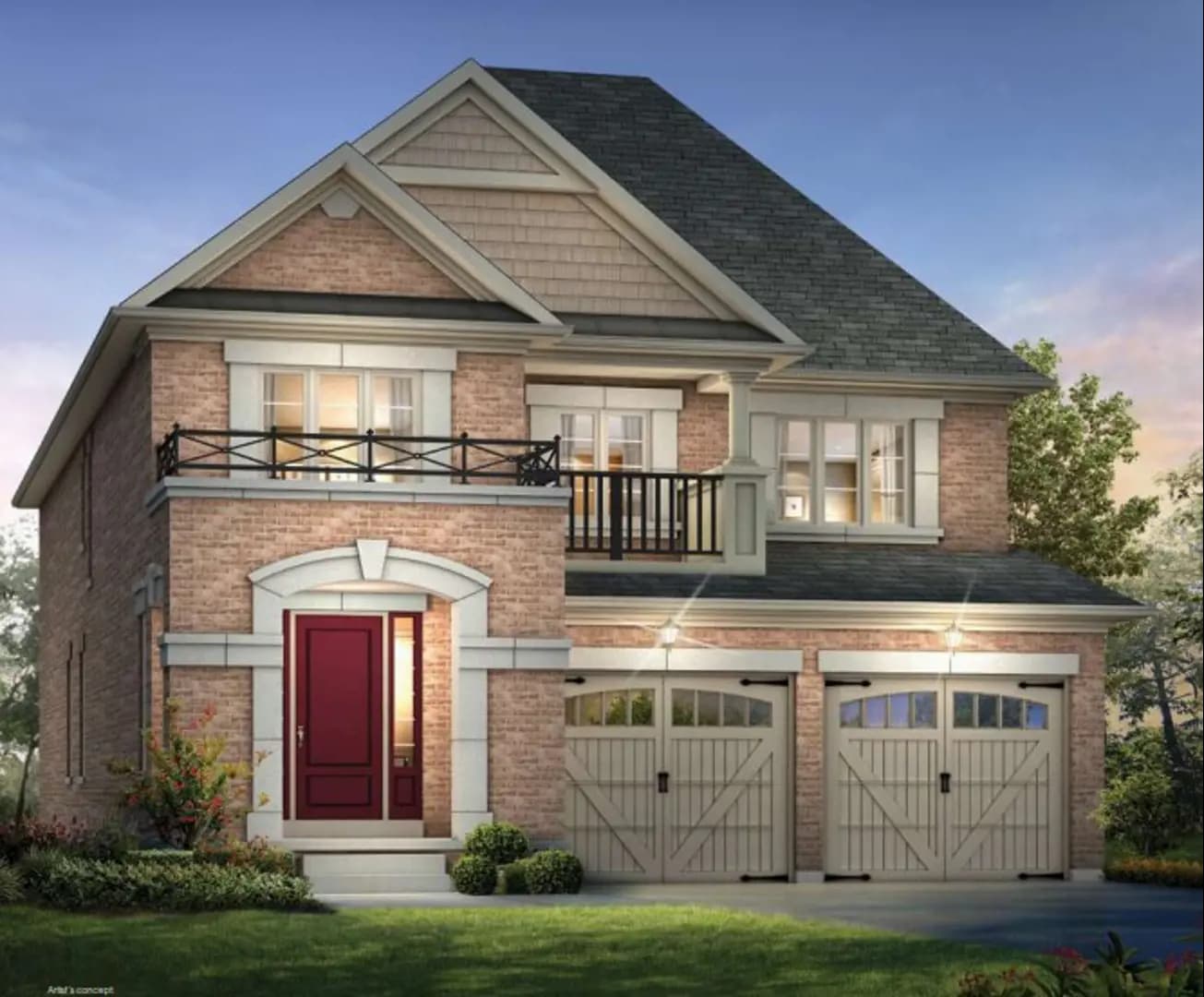 The Trails of Country Lane Towns