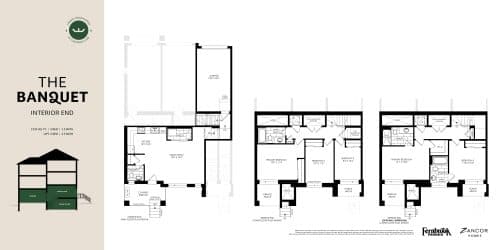 The Banquet (Interior End) - Fernbrook Homes floor plan
