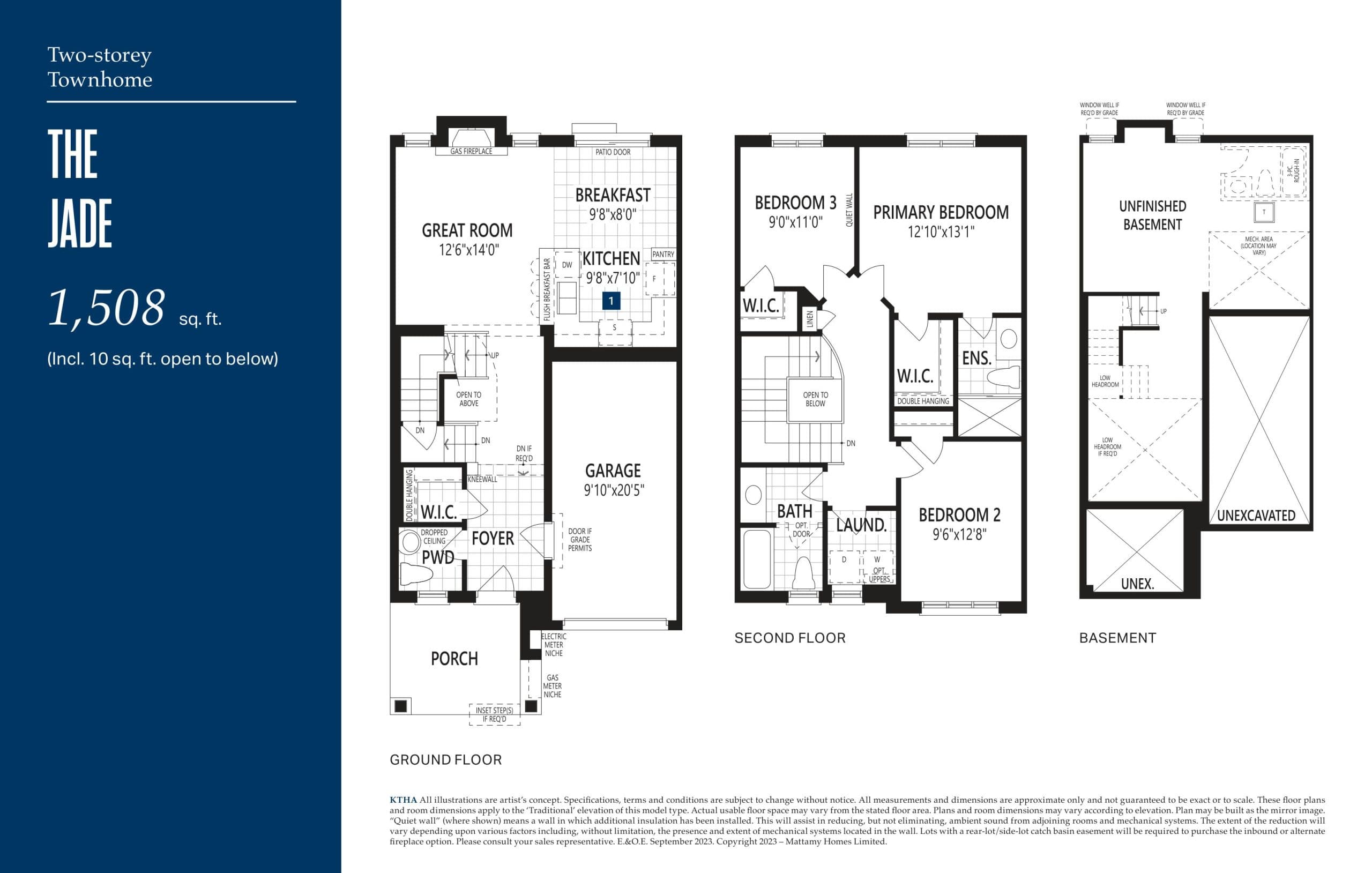 The Jade Floor Plan at Soleil Condos 2 - 1508 sq.ft