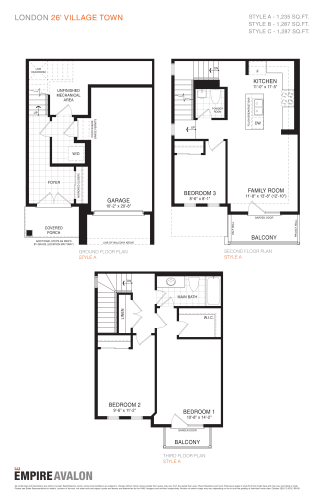 London 26 floor plan
