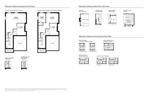 36' Waverley 5BD - Optional Plans floor plan