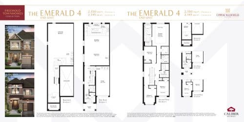 The Emerald 4 floor plan