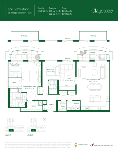 The Wavestone (Penthouse Collection) floor plan