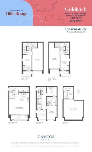 Goldfinch End Unit floor plan