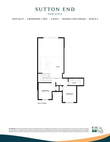 Sutton End - Loft Floor floor plan