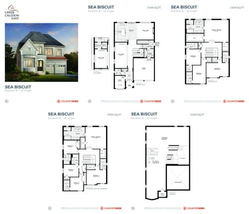 Sea Biscuit (Elevation B) floor plan