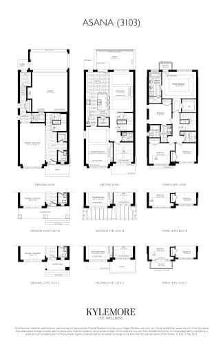 Asana (3103) Elev. A - C floor plan