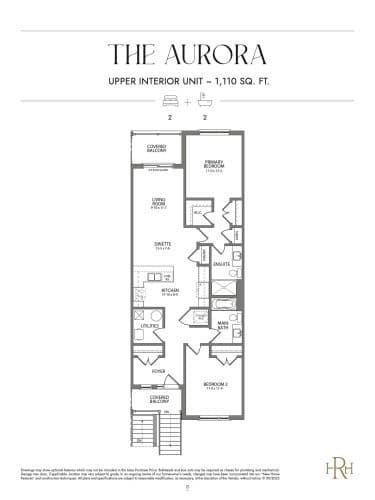 The Aurora (Upper Interior) - Urban Collection floor plan