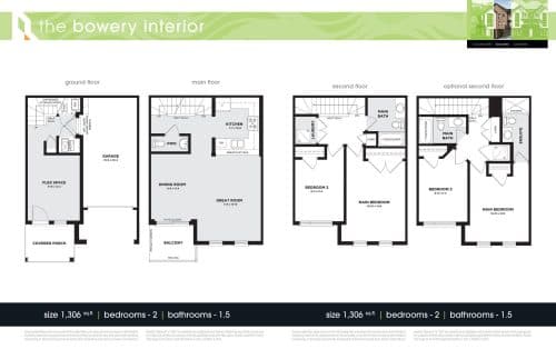 The Bowery Interior floor plan