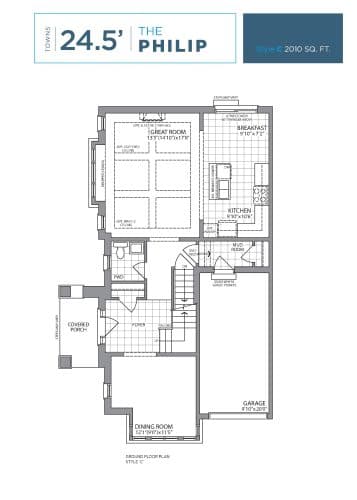 The Philip floor plan