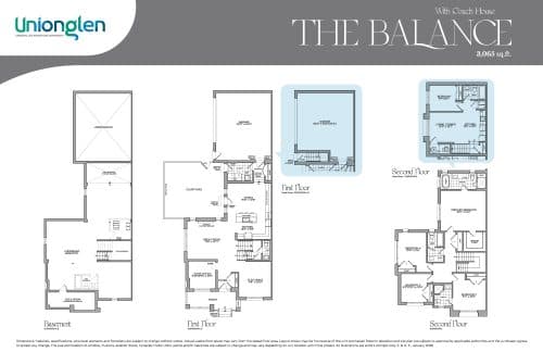 The Balance with Coach House (The Purist Collection) floor plan