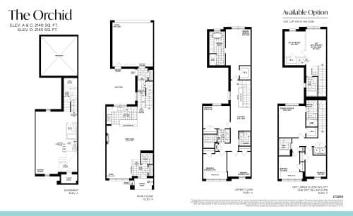 The Orchid (Courtyard Towns) floor plan
