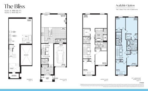 The Bliss (Classic Towns) floor plan