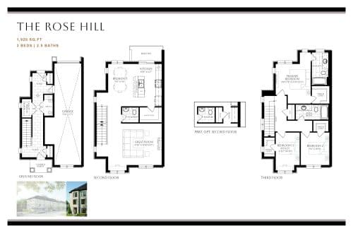 The Rose Hill (Carriage Series) floor plan
