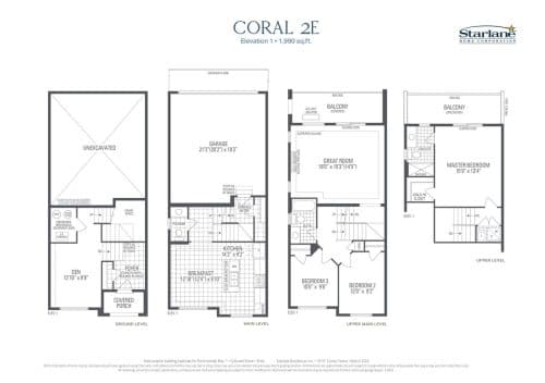 Coral 2E floor plan