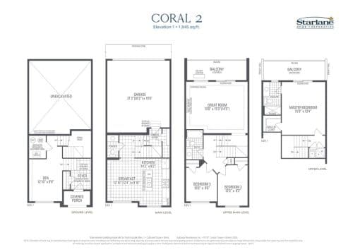 Coral 2 floor plan