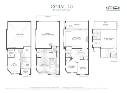 Coral 20 floor plan