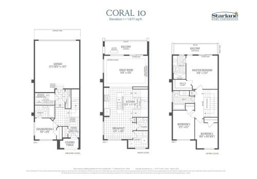 Coral 10 floor plan
