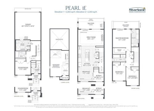 Pearl 1E floor plan