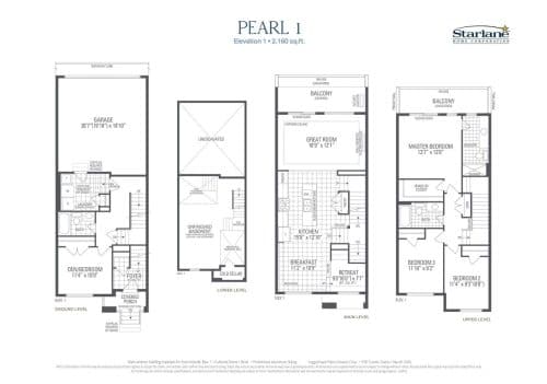 Pearl 1 floor plan
